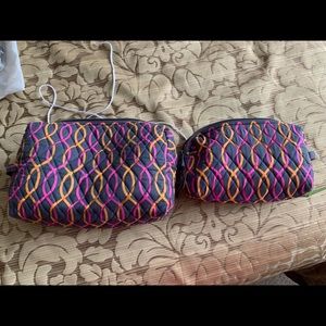 Vera Bradley Large and Medium Cosmetic bags